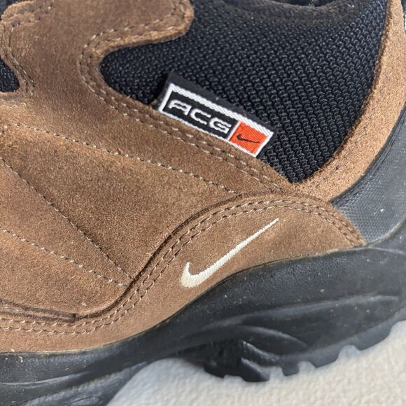 Vintage Nike ACG Suede Boots Shoes Hiking  Brown  965005-301 Men's 12 - Picture 6 of 13
